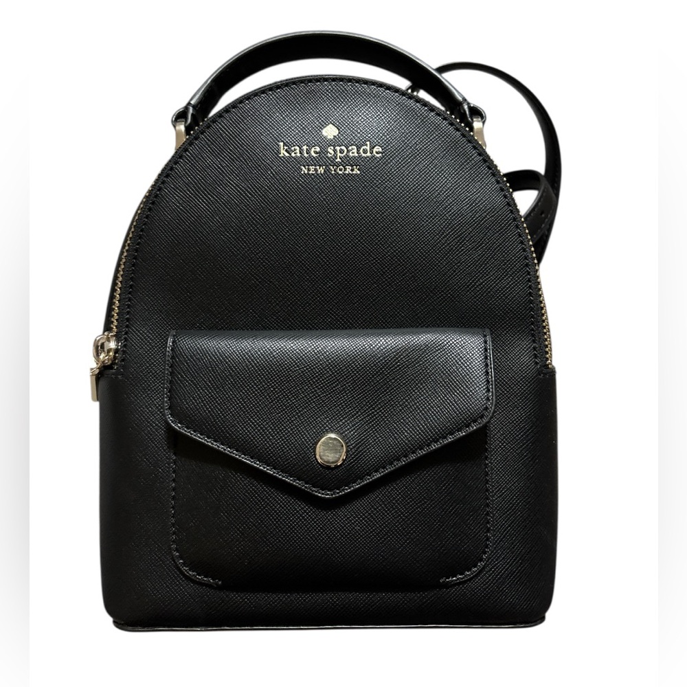 Kate Spade Black Backpack Nwot And COA INCLUDED